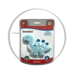 BAMBINI ANNEAU DE DENTITION DINOSAURE - 489 - BLEU
