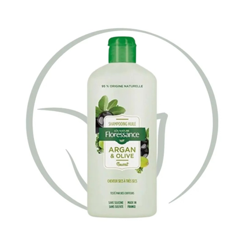 FLORESSANCE SHAMPOOING HUILE D'ARGAN ET OLIVE 250ML