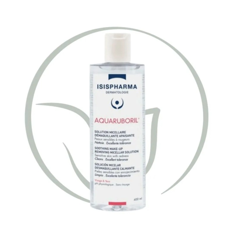 ISISPHARMA AQUARUBORIL SOLUTION MICELLAIRE DEMAQUILLANTE 400ML