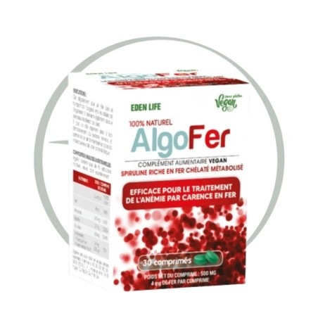EDEN LIFE ALGOFER 30 COMPRIMES
