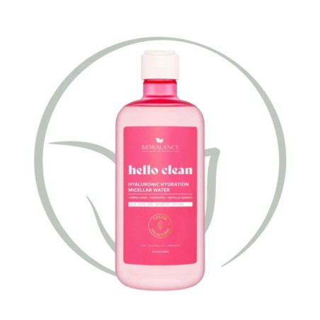 BIOBALANCE HELLO CLEAN EAU MICELLAIRE HYDRATANTE HYALURONIQUE 500ML