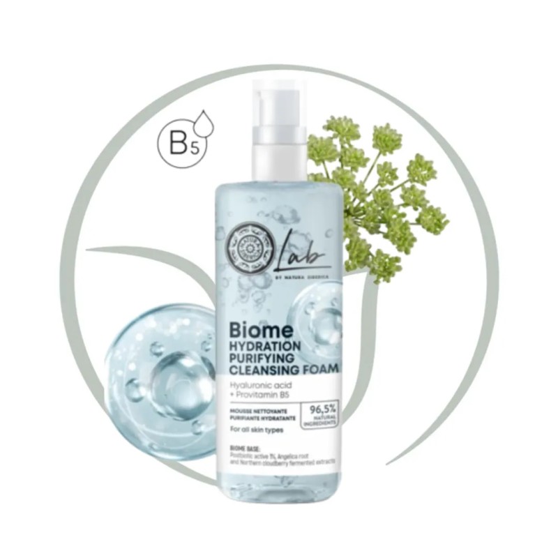 NATURA SIBERICA MOUSSE NETTOYANTE PURIFIANTE HYDRATANTE 150ML