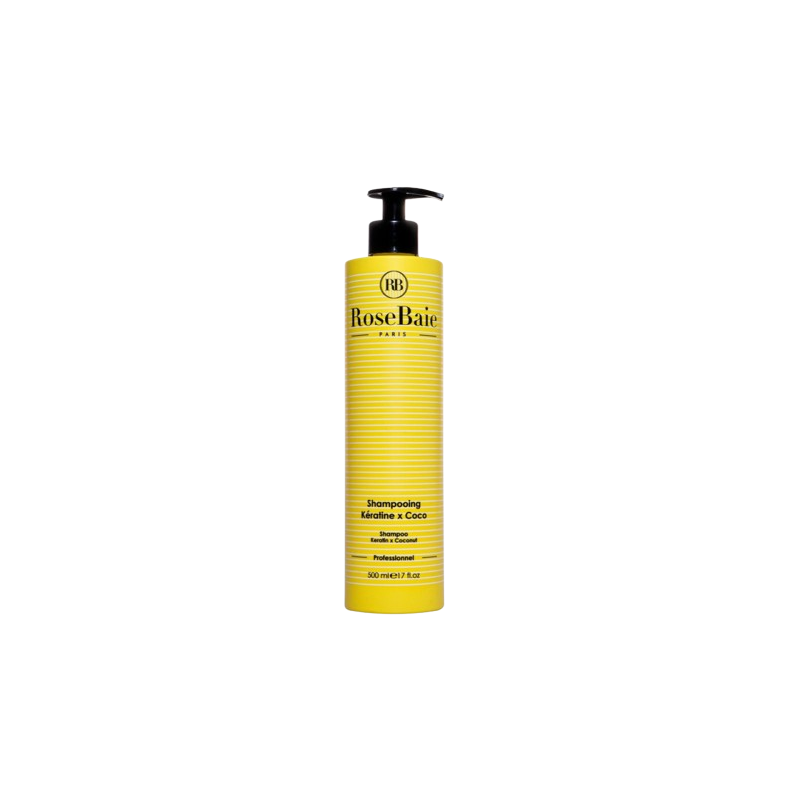 ROSEBAIE SHAMPOOING HUILE DE NOIX DE COCO X KERATINE 500ML