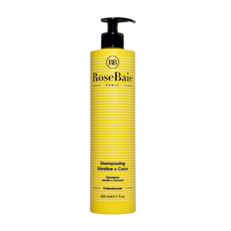 ROSEBAIE SHAMPOOING HUILE DE NOIX DE COCO X KERATINE 500ML