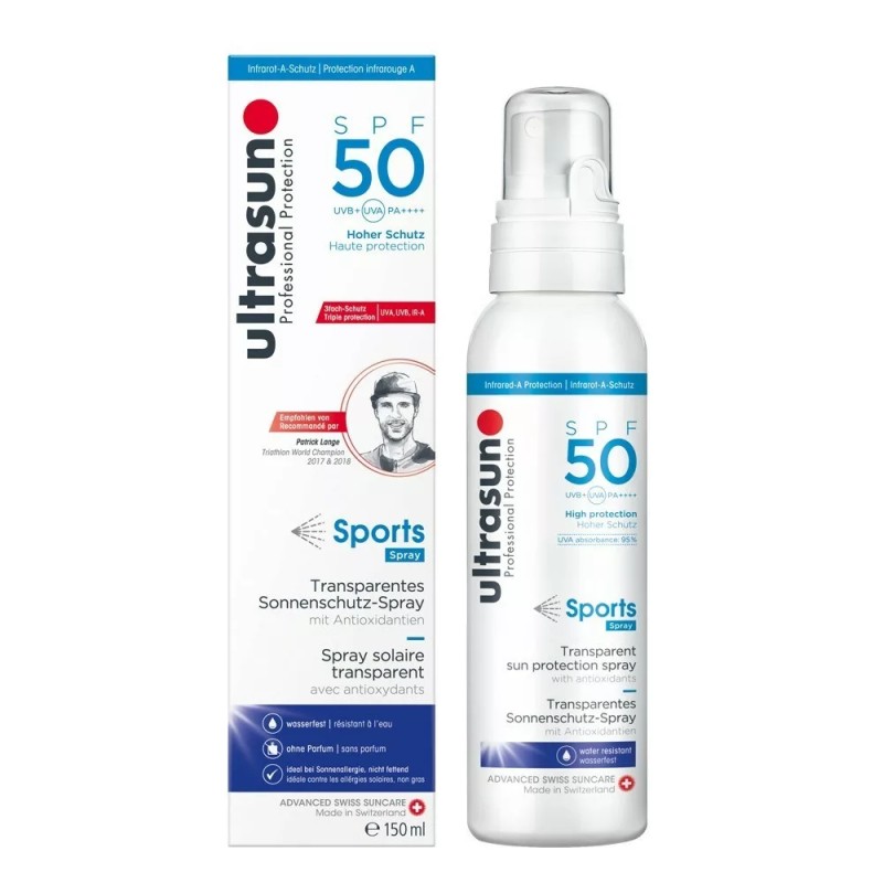 ULTRASUN SPORTS SPRAY SPF 50 150 ML