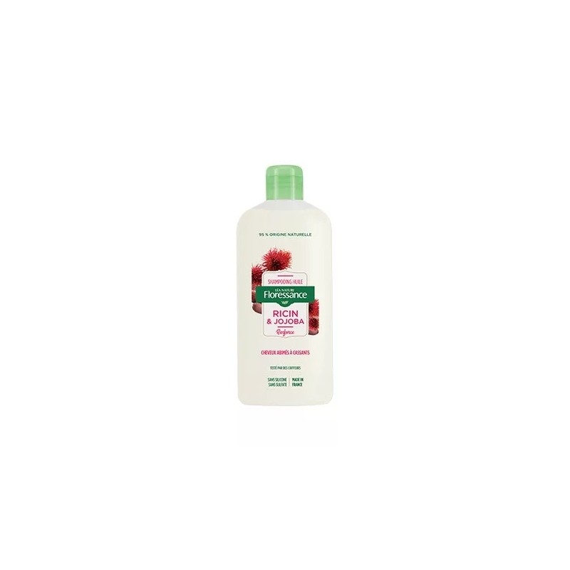 FLORESSANCE SHAMPOING HUILE RICIN JOJOBA- 500ML