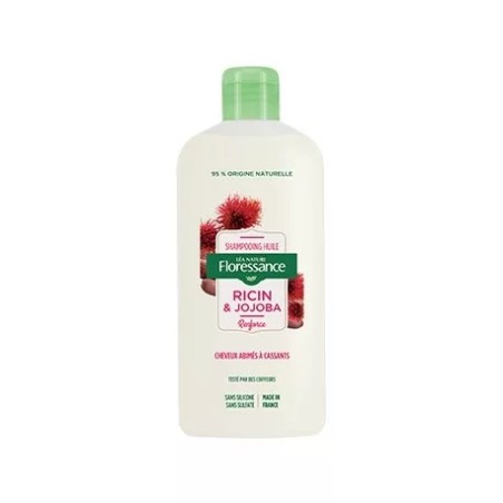 FLORESSANCE SHAMPOING HUILE RICIN JOJOBA- 500ML