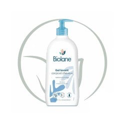 BIOLANE GEL LAVANT CORPS ET CHEVEUX 2EN1 350ML