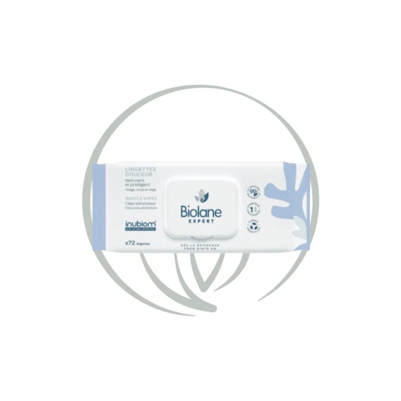 BIOLANE LINGETTES H2O AU LAIT DE TOILETTE SENSITIVE 72 PIECES