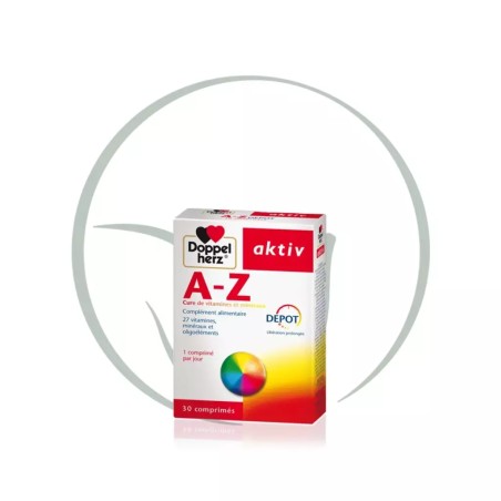 DOPPELHERZ AKTIV A-Z 30 COMPRIMES