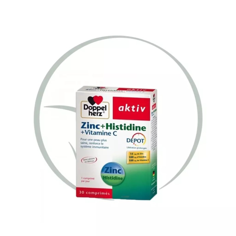 DOPPELHERZ AKTIV ZINC+HISTIDINE 30 COMPRIMES