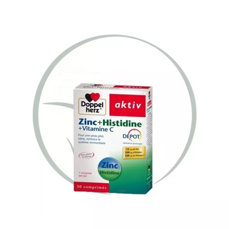 DOPPELHERZ AKTIV ZINC+HISTIDINE 30 COMPRIMES