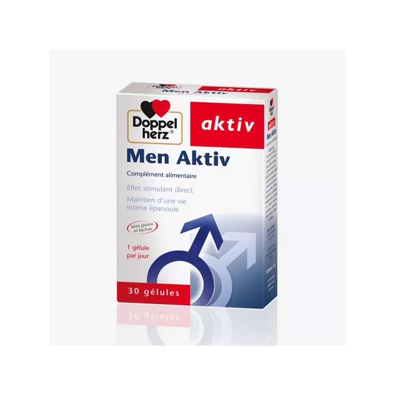 DOPPELHERZ AKTIV MEN AKTIV 30 GELULES