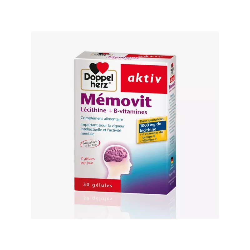 DOPPELHERZ AKTIV MEMOVIT 30 GELULES