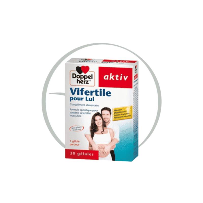 DOPPELHERZ AKTIV VIFERTILE POUR LUI 30 GELULES