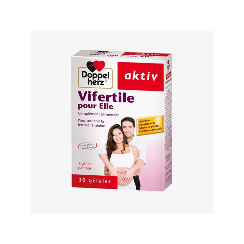 DOPPELHERZ AKTIV VIFERTILE POUR ELLE 30 COMPRIMES