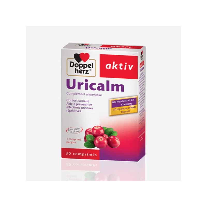 DOPPELHERZ AKTIV URICALM 30 COMPRIMES