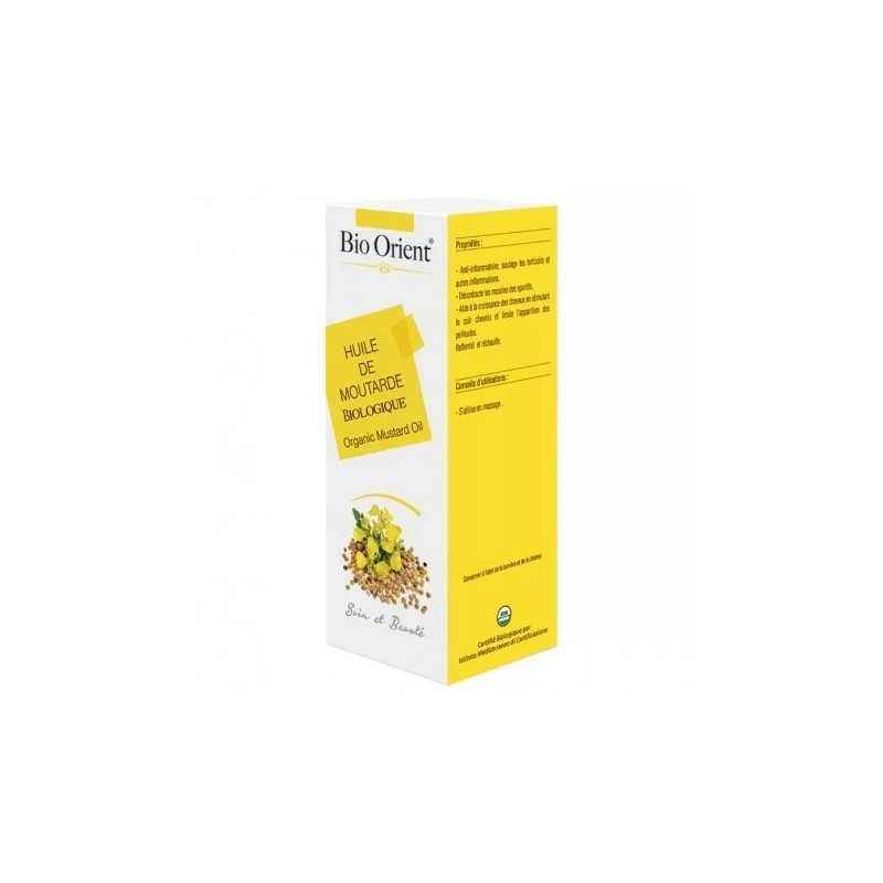 BIO ORIENT HUILE DE MOUTARDE BIOLOGIQUE 90ML