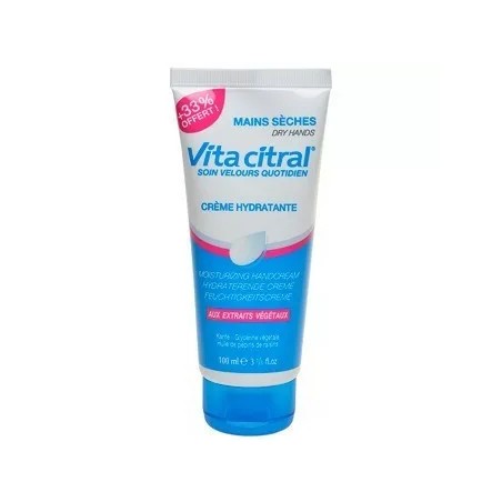 VITA CITRAL CRÈME MAINS HYDRATANTE SOIN VELOURS QUOTIDIEN
