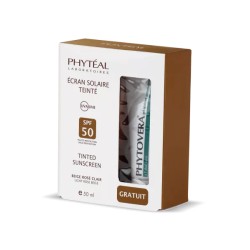 PHYTÉAL ECRAN SOLAIRE TEINTE BEIGE ROSE CLAIR SPF 50