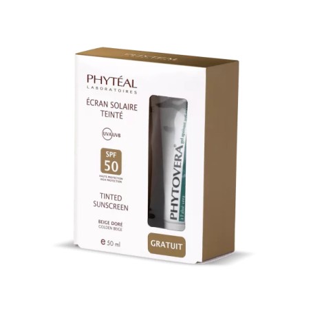 PHYTÉAL ECRAN SOLAIRE TEINTE BEIGE DORE SPF 50