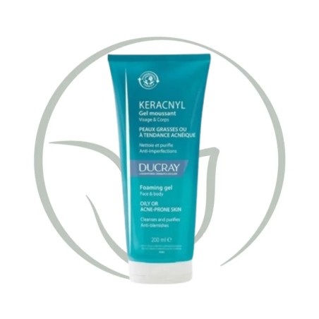 DUCRAY KERACNYL GEL MOUSSANT VISAGE ET CORPS 200ML