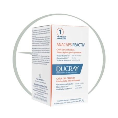 DUCRAY ANACAPS REACTIV 30 CAPSULES