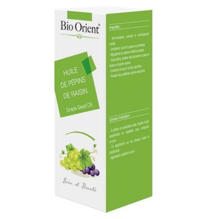 BIO ORIENT HUILE DE PÉPINS DE RAISIN 10ML