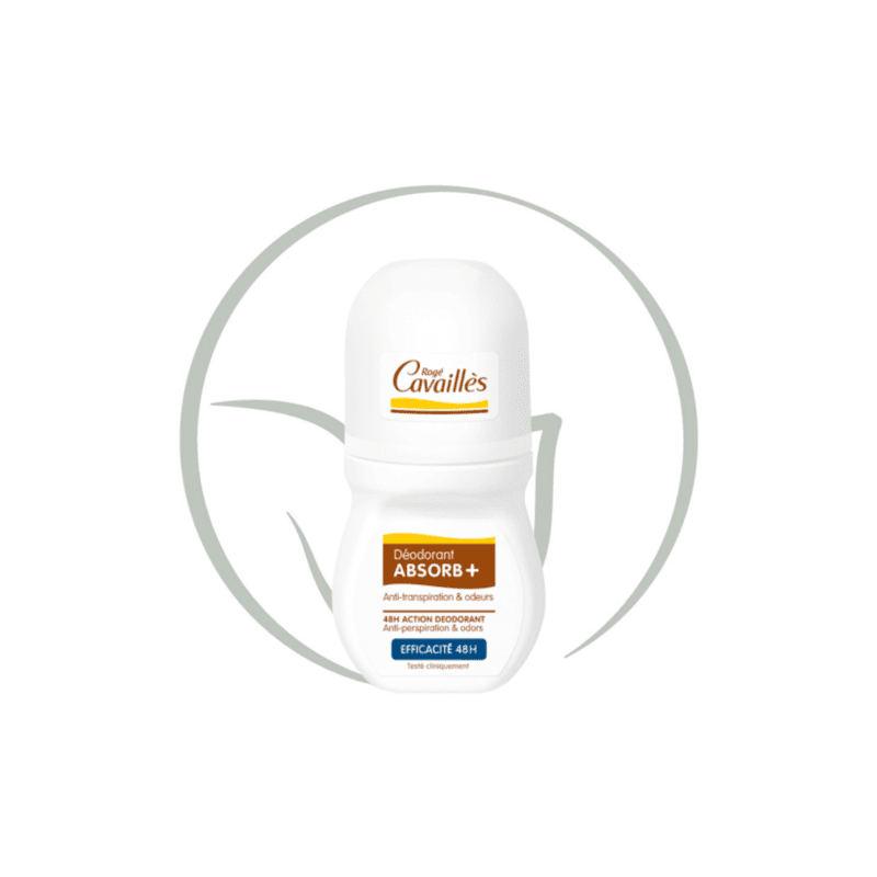ROGE CAVAILLES DEODORANT ABSORB+ SANS PARFUM 48H ROLL-ON 50ML