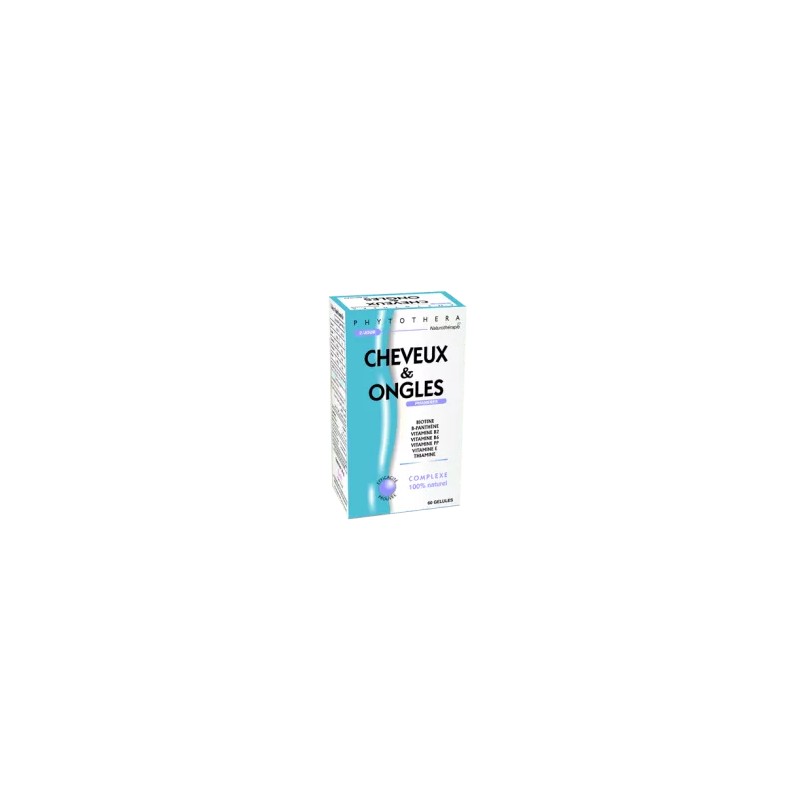 VITAL PHYTOTHERA CHEVEUX ET ONGLES 30 GELLULES