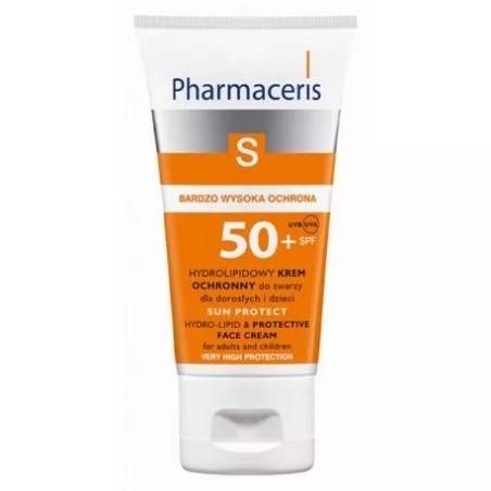 PHARMACERIS S CRÈME PROTECTRICE POUR LE VISAGE SPF 50+ 50ML