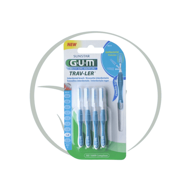 GUM TRAV-LER BROSSETTES INTERDENTAIRES X4 - 1.6MM 1614