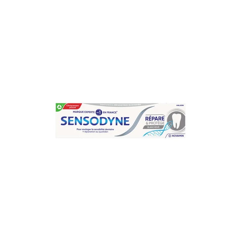 SENSODYNE DENTIFRICE REPARE ET PROTEGE BLANCHEUR 75ML
