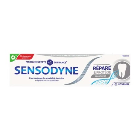 SENSODYNE DENTIFRICE REPARE ET PROTEGE BLANCHEUR 75ML
