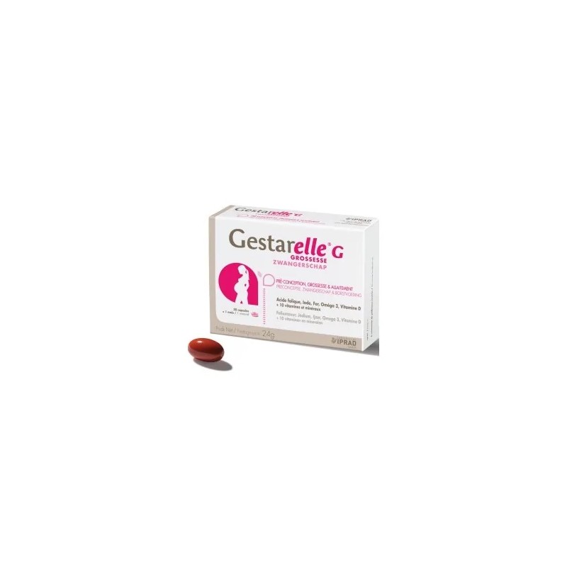 GESTARELLE G GROSSESSE 30 CAPSULES