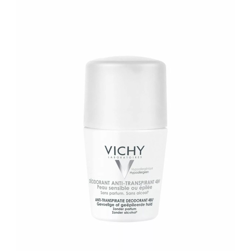VICHY DÉODORANT ANTI-TRANSPIRANT 48h - ROLL-ON PEAU SENSIBLE