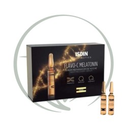 ISDIN ISDINCEUTICS FLAVO C MELATONIN SERUM REPARATEUR NUIT 10 AMPOULES X 2ML