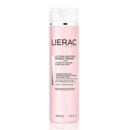 LIERAC LOTION GÉLIFIÉE DOUBLE NETTOYANT
