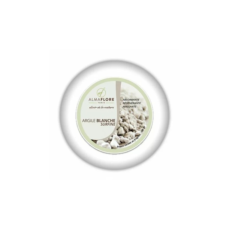 ALMAFLORE ARGILE BLANCHE 100G