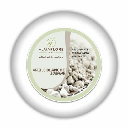 ALMAFLORE ARGILE BLANCHE 100G