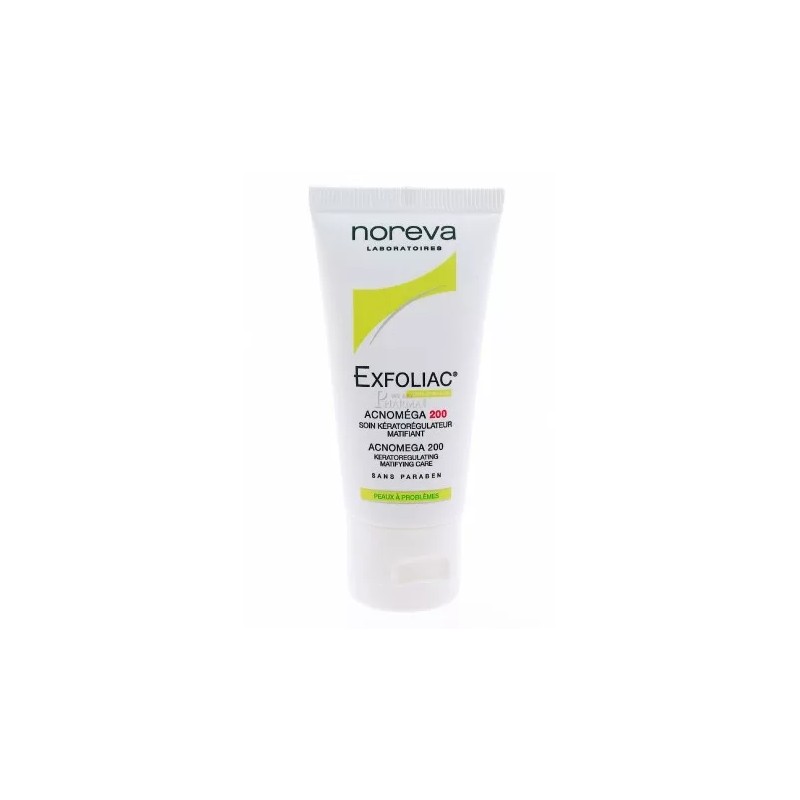 NOREVA EXFOLIAC ACNOMÉGA 200 SOIN KÉRATO-RÉGULATEUR MATIFIANT 30ML
