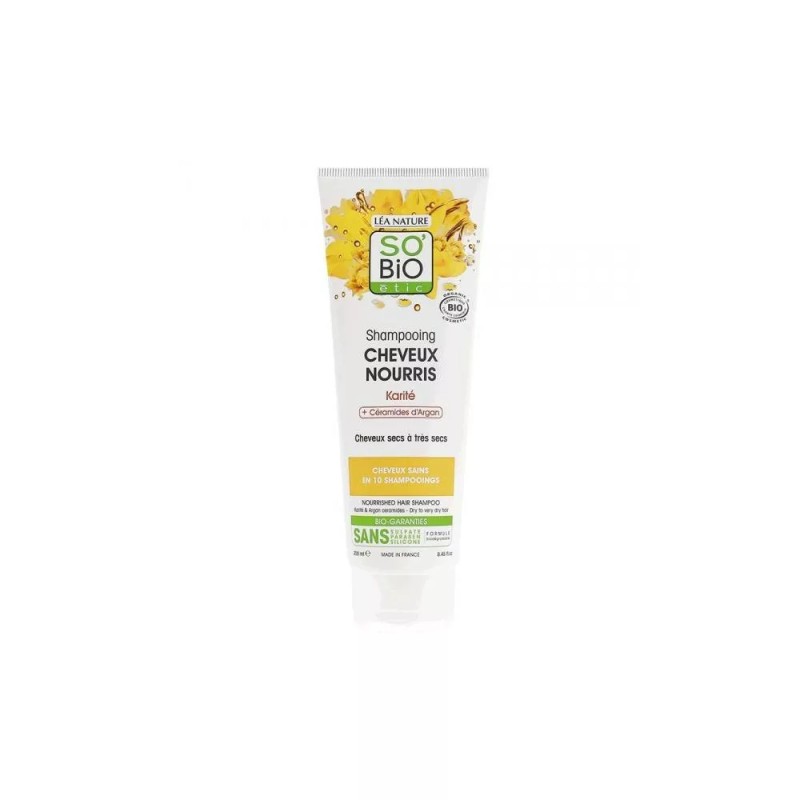 SO BIO SHAMPOOING CHEVEUX NOURRIS KARITÉ
