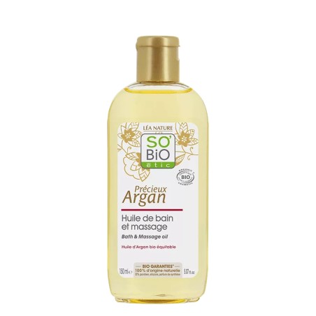 SO BIO HUILE DE BAIN ET MASSAGE