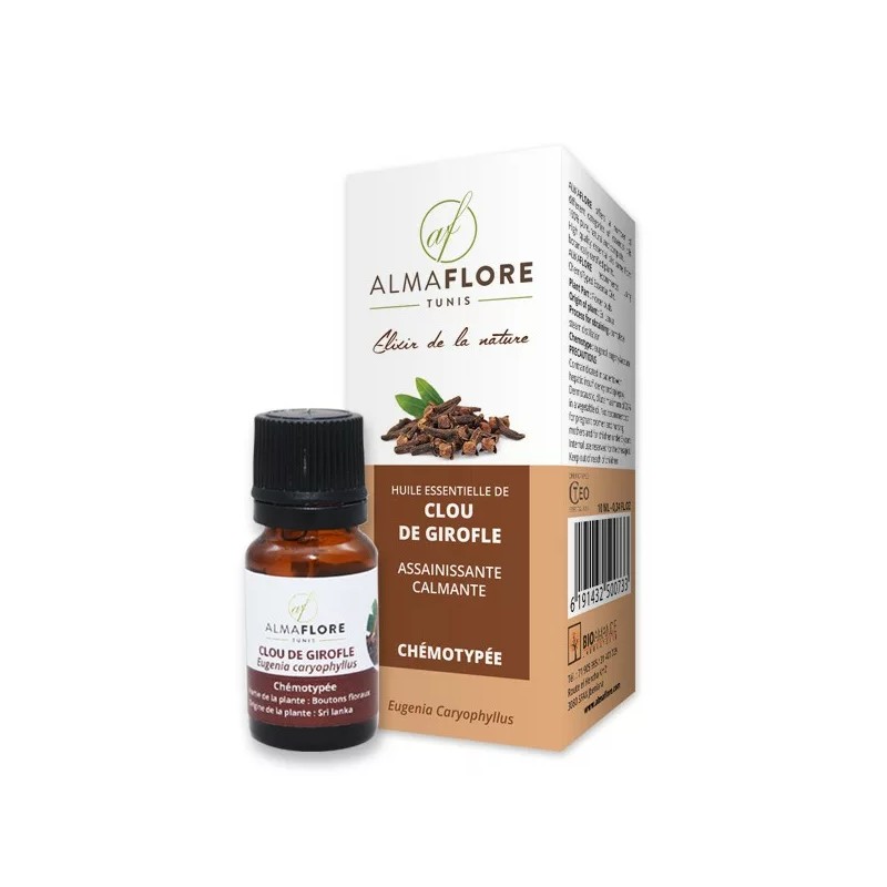 ALMAFLORE HUILE DE CLOU DE GIROFLE 10ML