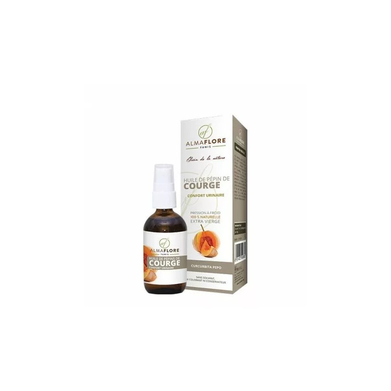ALMAFLORE HUILE DE PÉPINS DE COURGE 50ML