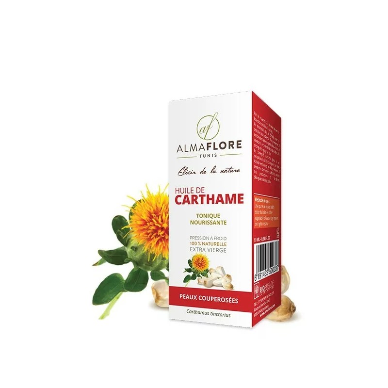 ALMAFLORE HUILE DE CARTHAME 10ML