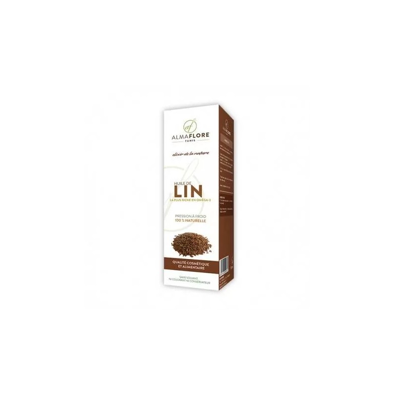 ALMAFLORE HUILE DE LIN 50ML