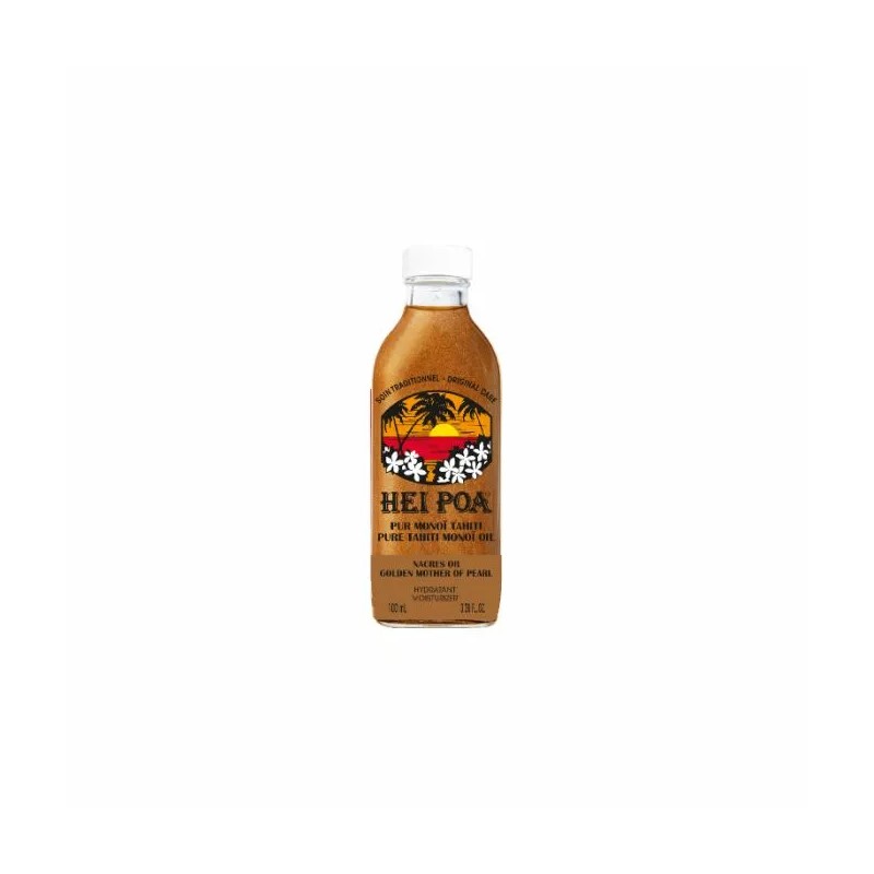 HEI POA PUR MONOÏ DE TAHITI NACRES OR 100ML