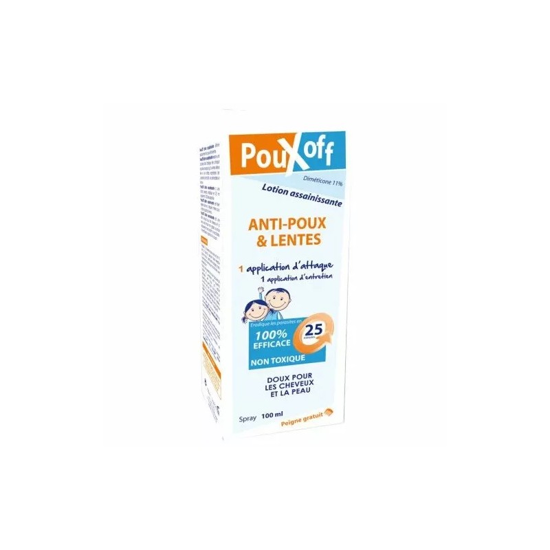 XEN POUXOFF ENFANT ANTI POUX SPRAY 100ML