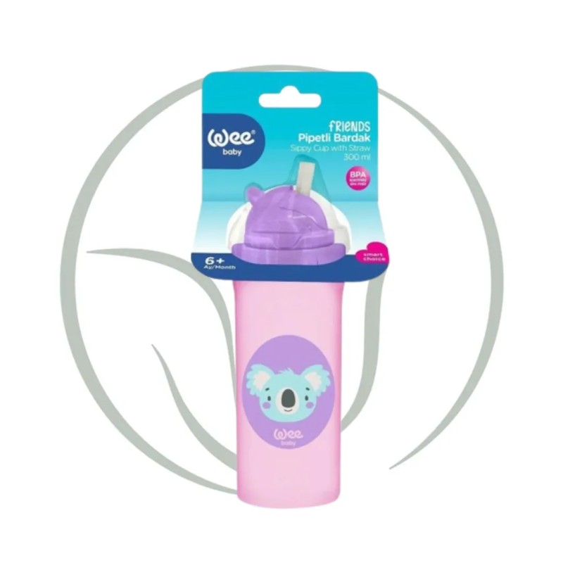 WEE BABY TASSE AVEC PAILLE 6M+ 300ML